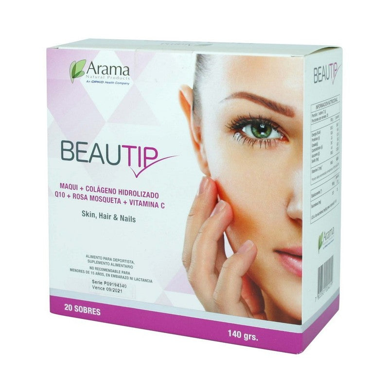 Beautip Sobres 7 Gr x 20 (Colag Maqui Ros Mosq) (Colageno/Maqui/Rosa Mosqueta)