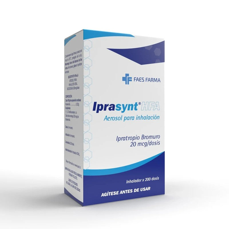 Iprasynt Hfa Inh 20 mcg x 200 Dss Biosyntec (Ipratropio)