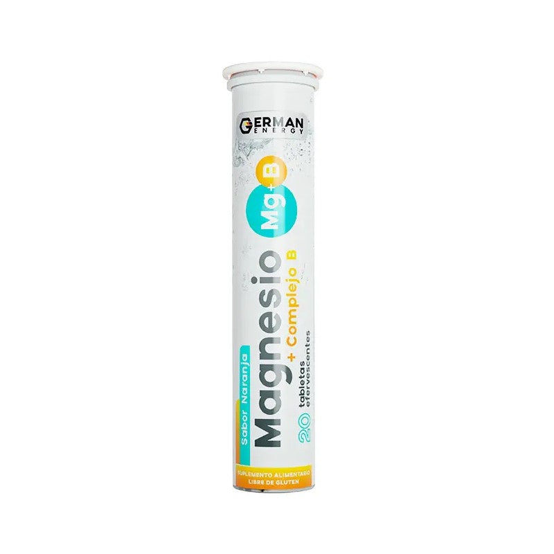 Magnesio + Complejo B Tabletas Efe x 20 German