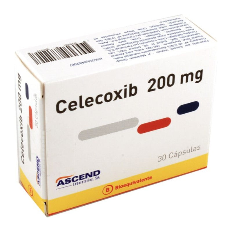 Celecoxib Comprimidos 200 mg x 30 Ascend