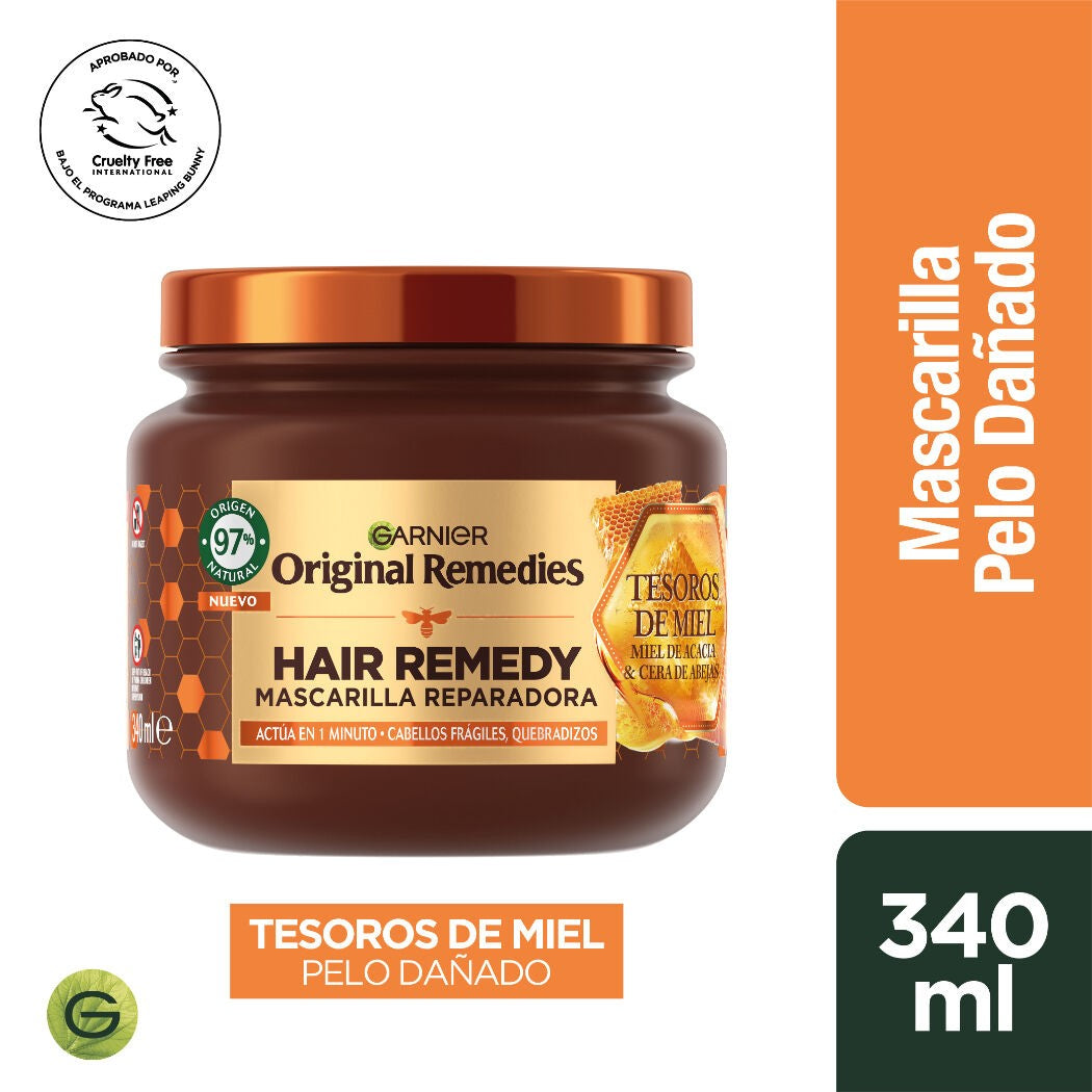 Original Remedies Crema Trat Tesoros De Miel x 340 ml