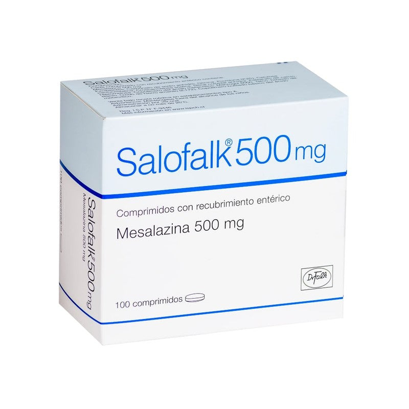 Salofalk Comprimidos 500 mg x 100 (Mesalazina)