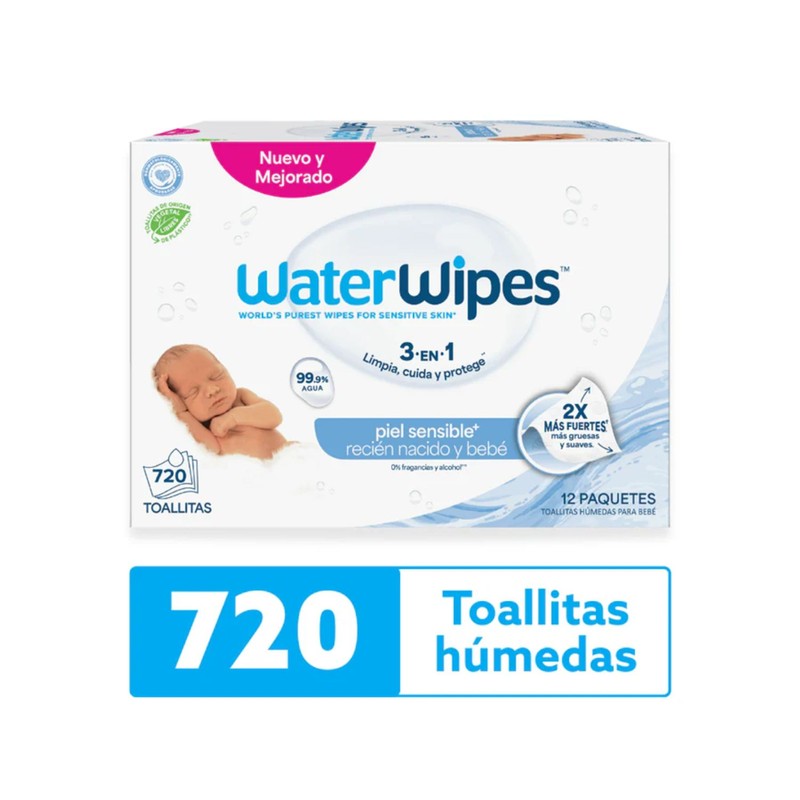 Toallitas Humedas Waterwipes x 48 Unidades (Toallas Humedas)