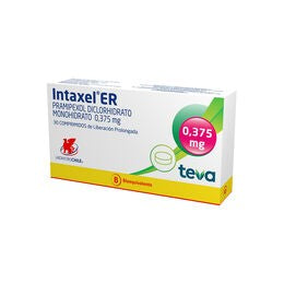 Intaxel Er Comprimidos 0,375 mg x 30 (Pramipexol)
