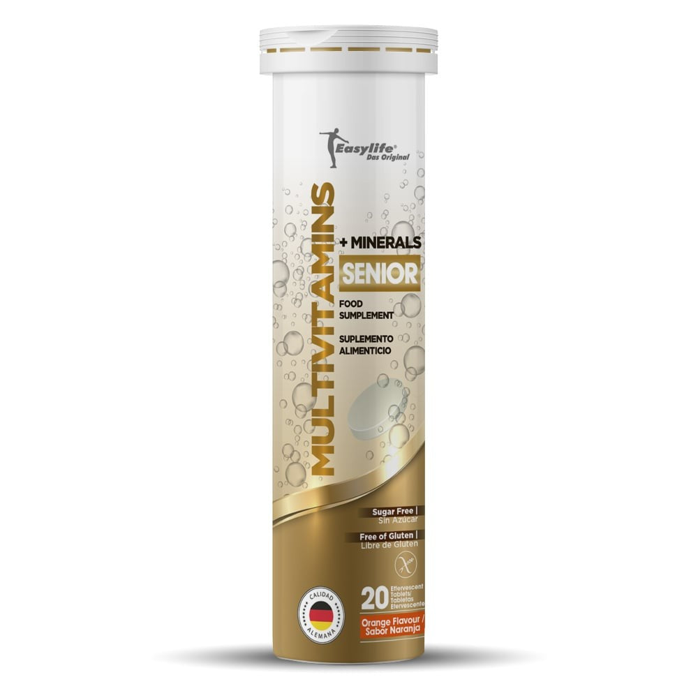 Multivitamins + Minerals Senior Tabletas Efer x 20 Unidades (Calcio/Vitaminas/Minerales)