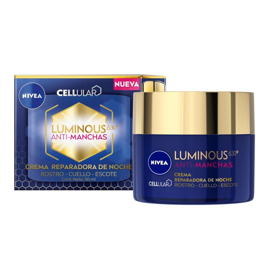 Nivea Luminus Cellular 630 Anti-Manchas Crema Noche x 50ml (Cuidado Facial)