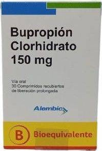 Bupropion 150 mg Comprimidos x 30 Alembic