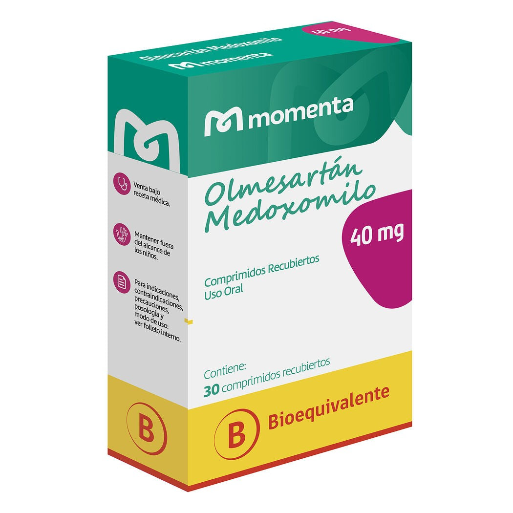 Olmeval 40 mg Comprimidos Rec x 30 (Olmesartan)