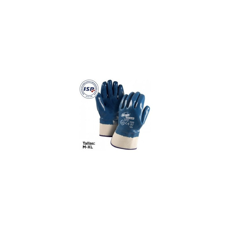 Guante Nitrilo Ind Heavy Duty 7-S x 1Und (Guantes)