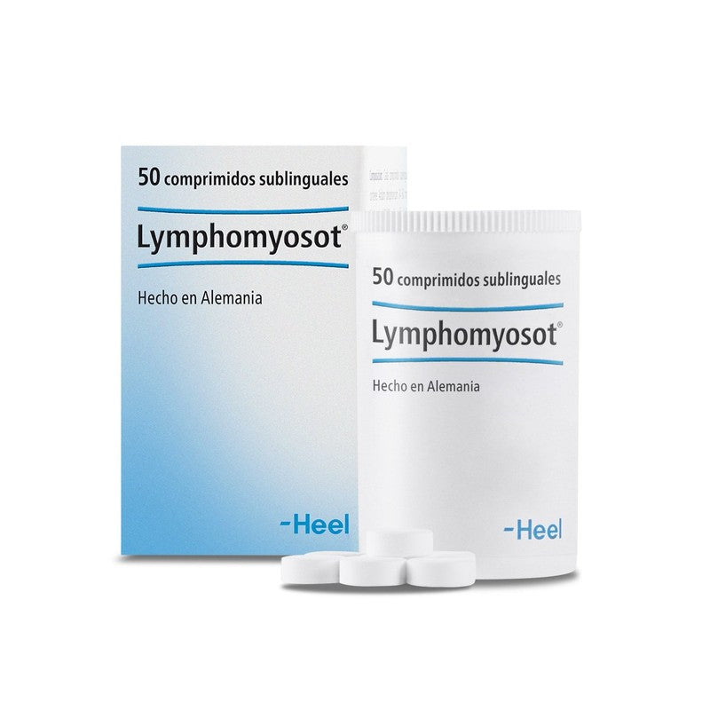 Lymphomyosot Comprimidos Sublig x 50 (Araneus Diadematus D6 / Calcium Phosphoricum D12 / Equisetum Hiemale D4 / Ferrum Iodatum D12)