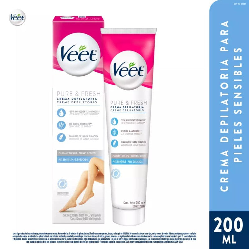 Veet Piel Normal Crema Dep x 200 ml (Depilacion Afeitado Y Maquinas)