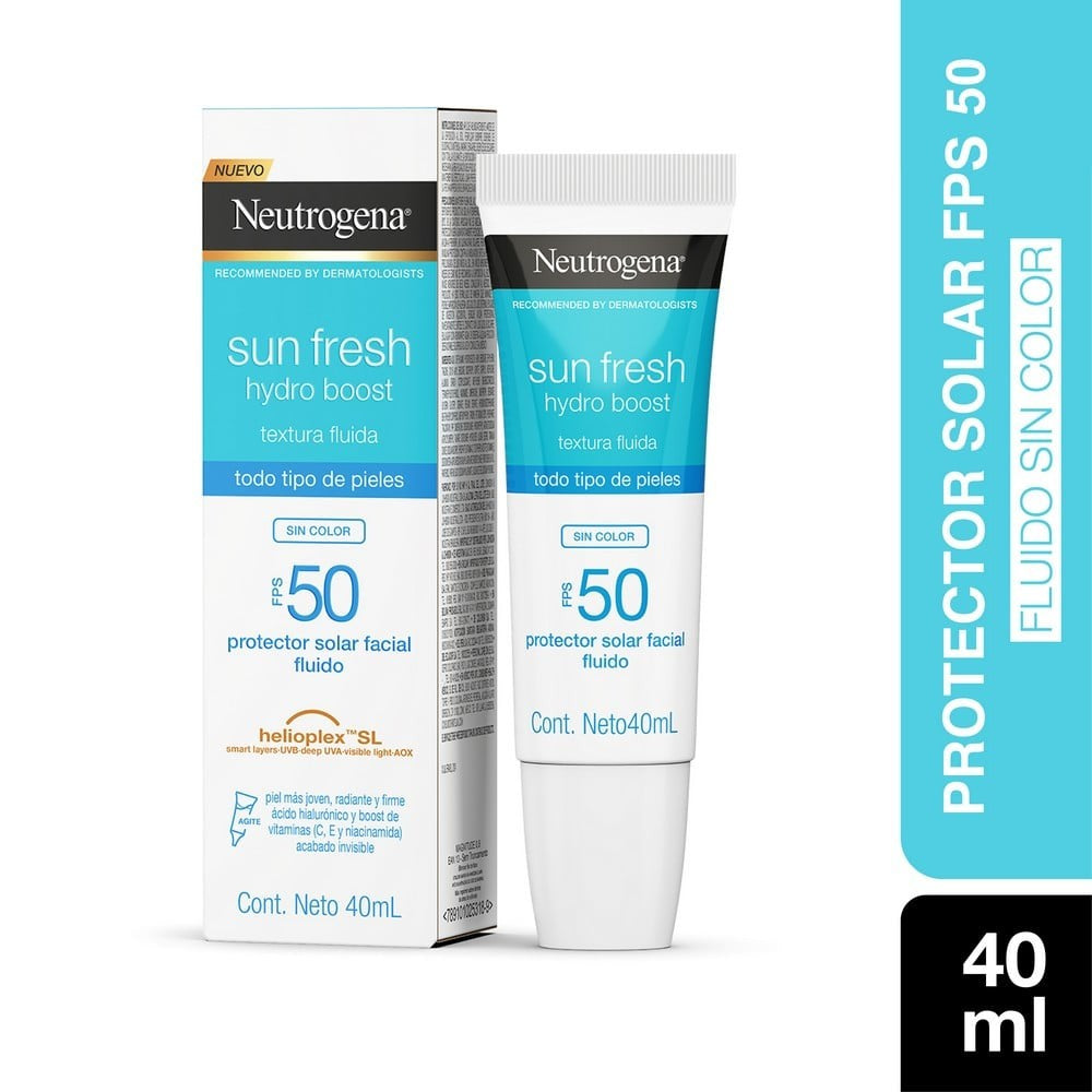 Neutrogena Sun Fresh Hydro Boost Fps 50+ Tono Oscuro