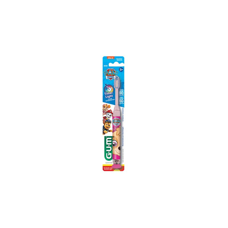 Gum Cepillo Dental Kids Paw Patrol Timmer Light x 1 Unidades