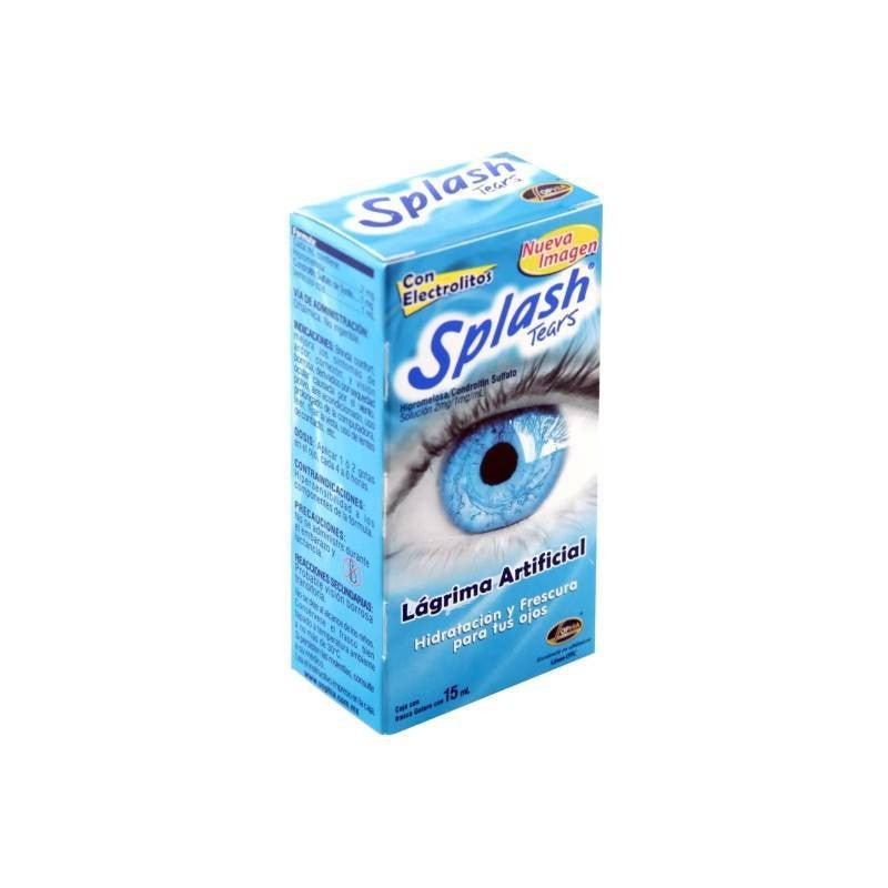 Splash Tears Solución Oftálmica 15 ml (Hipromelosa + Condroitin)
