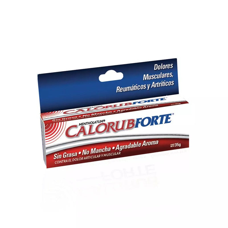 Calorub Fuerte Crema x 35 Gr (Mentol/Salicilato De Metilo)