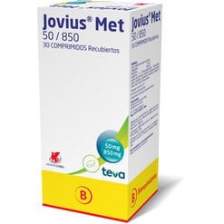 Jovius Met Comprimidos 50/850 mg x 30 (Vildagliptina/Metformina)