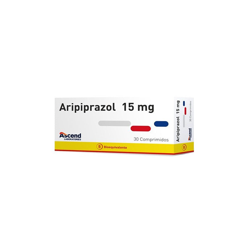 Aripiprazol Comprimidos 15 mg x 30 Ascend