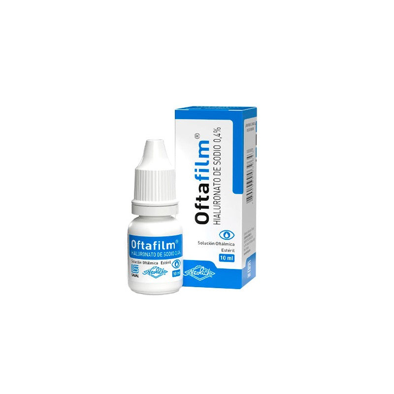 Oftafilm Solución Oftálmica 0,4% x 10ml (Hialuronato De Sodio)