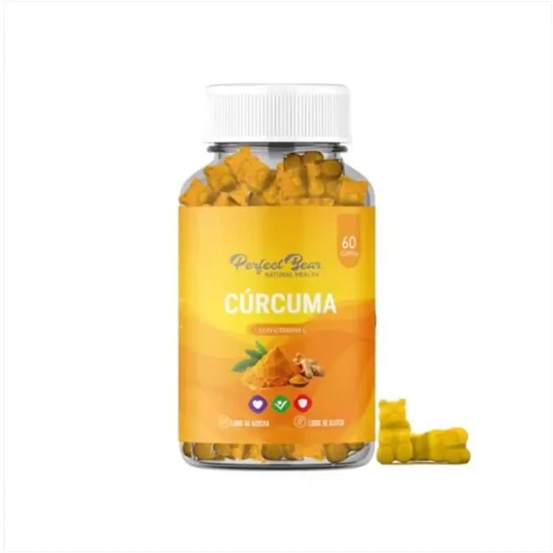 Curcuma + Vitamina C Gomitas x 60 Unidades Perfert Bear