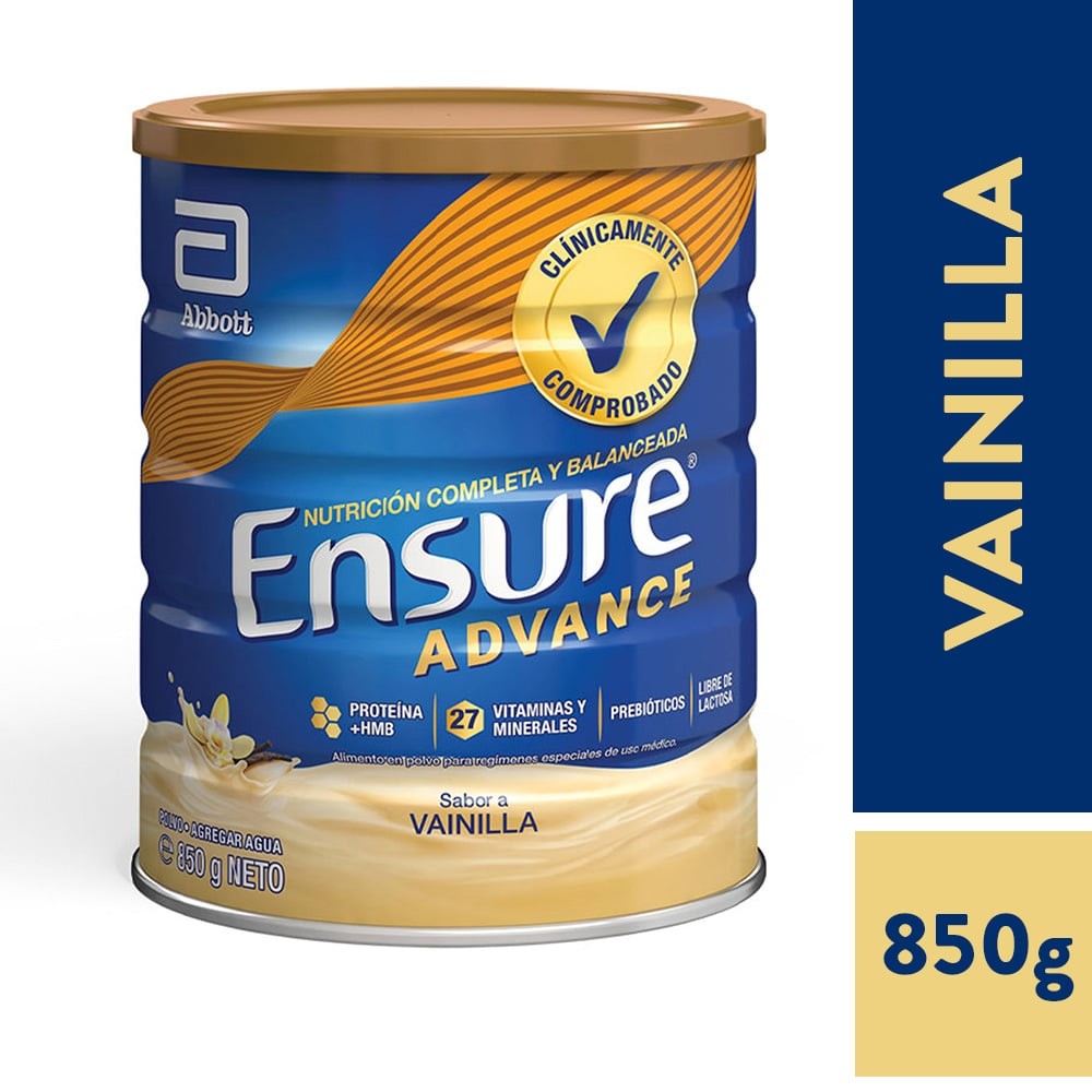 Ensure Adv Vainilla 850 Gr N (Vitaminas Y Suplementos)