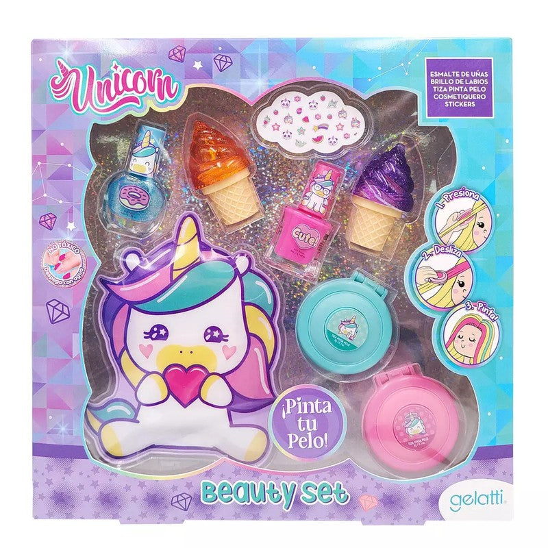 Gellati 2 Esmaltes + Balm + Uñas Postizas Princesas