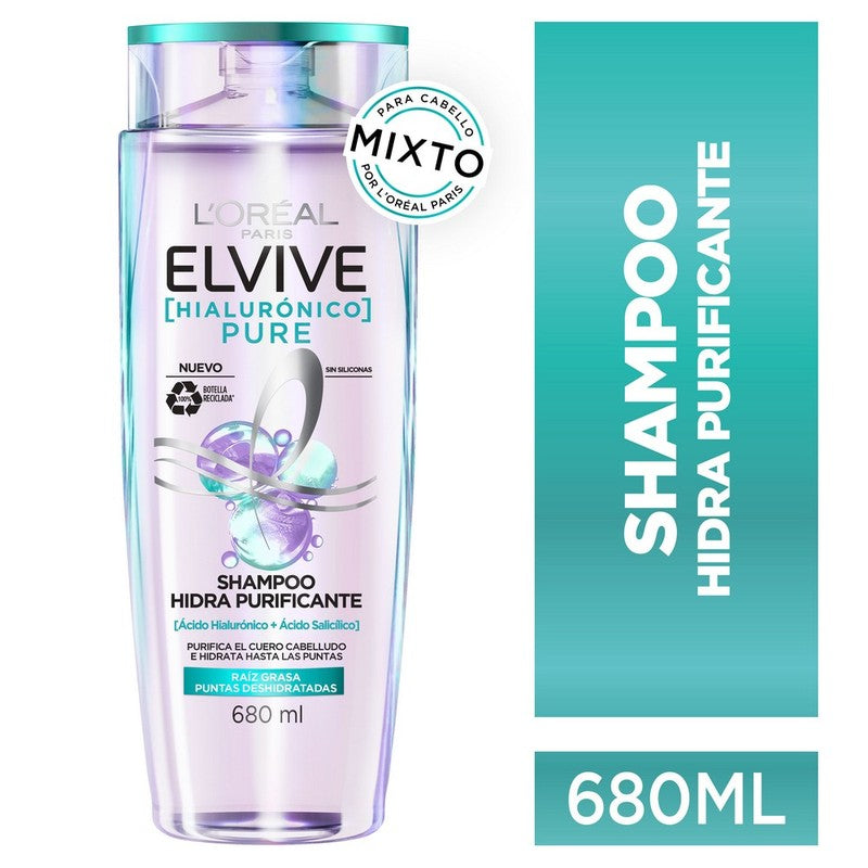 Elvive Sha Hialuronico x 680 ml (Shampoo)