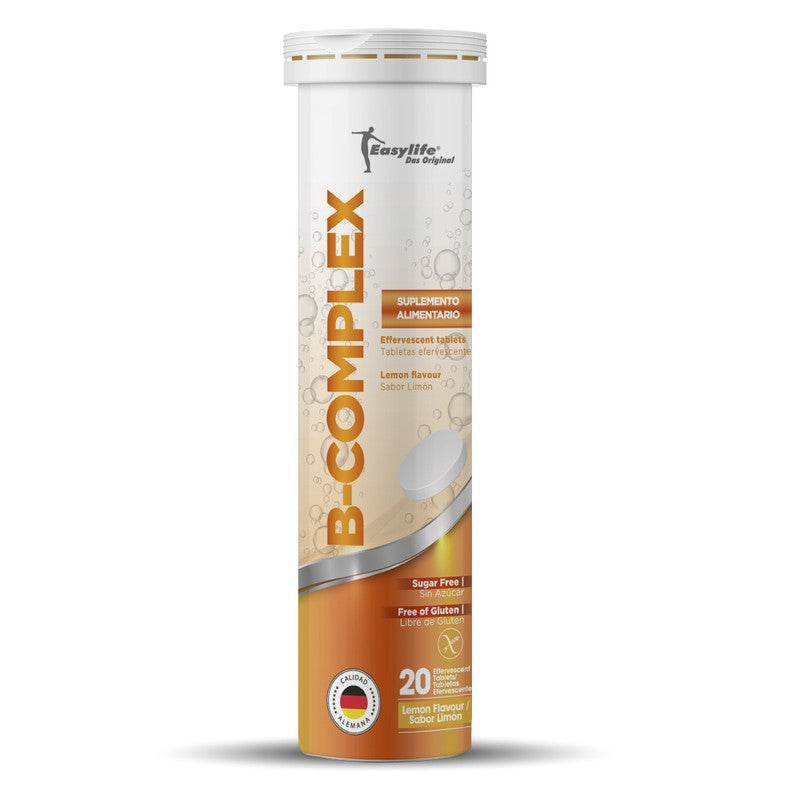 B-Complex Tabletas Efv Li x 20 (Vitamina B1+Vitamina B2+Vitamina B6+ Vitamina B12)