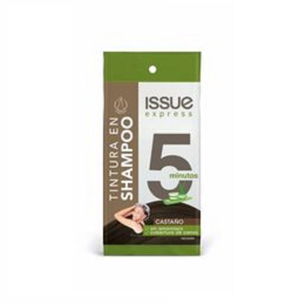 Issue Color Express Tintura Shampoo 5 Min Castaño Claro