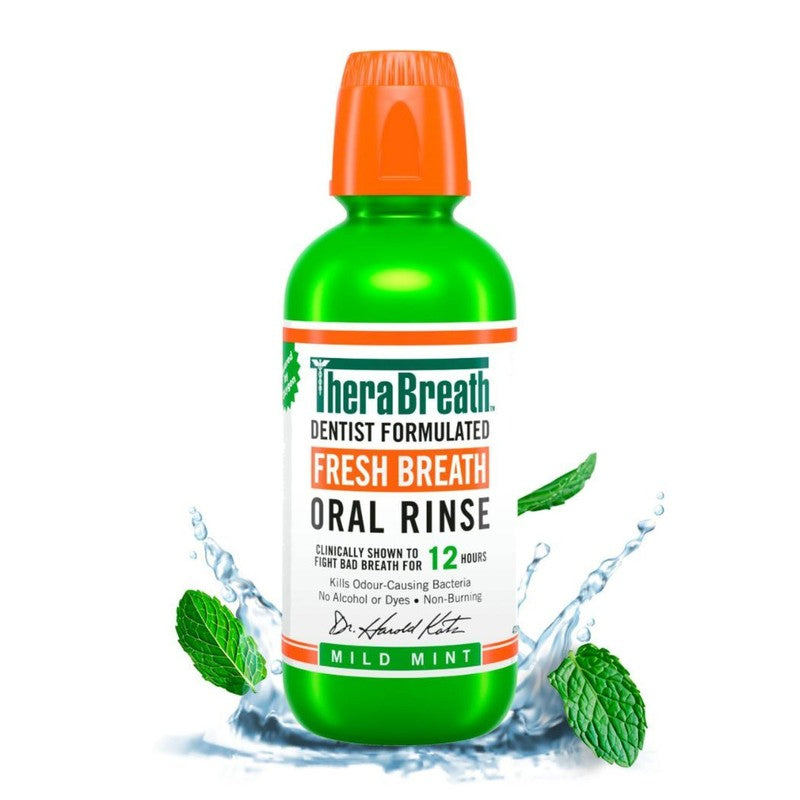 Therabreath Mild Mint Rinse 437 ml Enjuegue Bucal