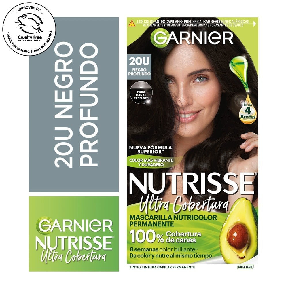 Nutrisse Ultra Cobertura N 2.0 Negr Cl Prof (Coloracion)