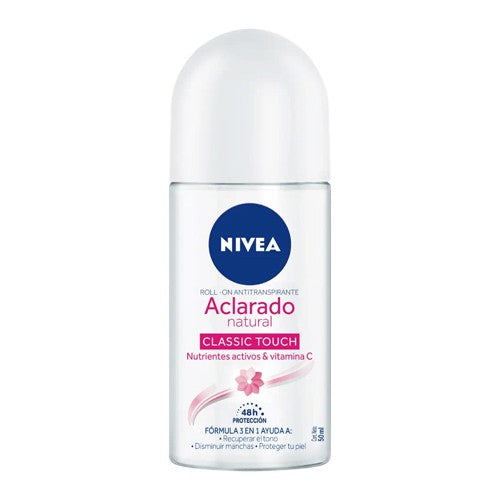 Nivea Deo Rollon Aclarado Natural Clasic Touch x 50 ml (Desodorantes)