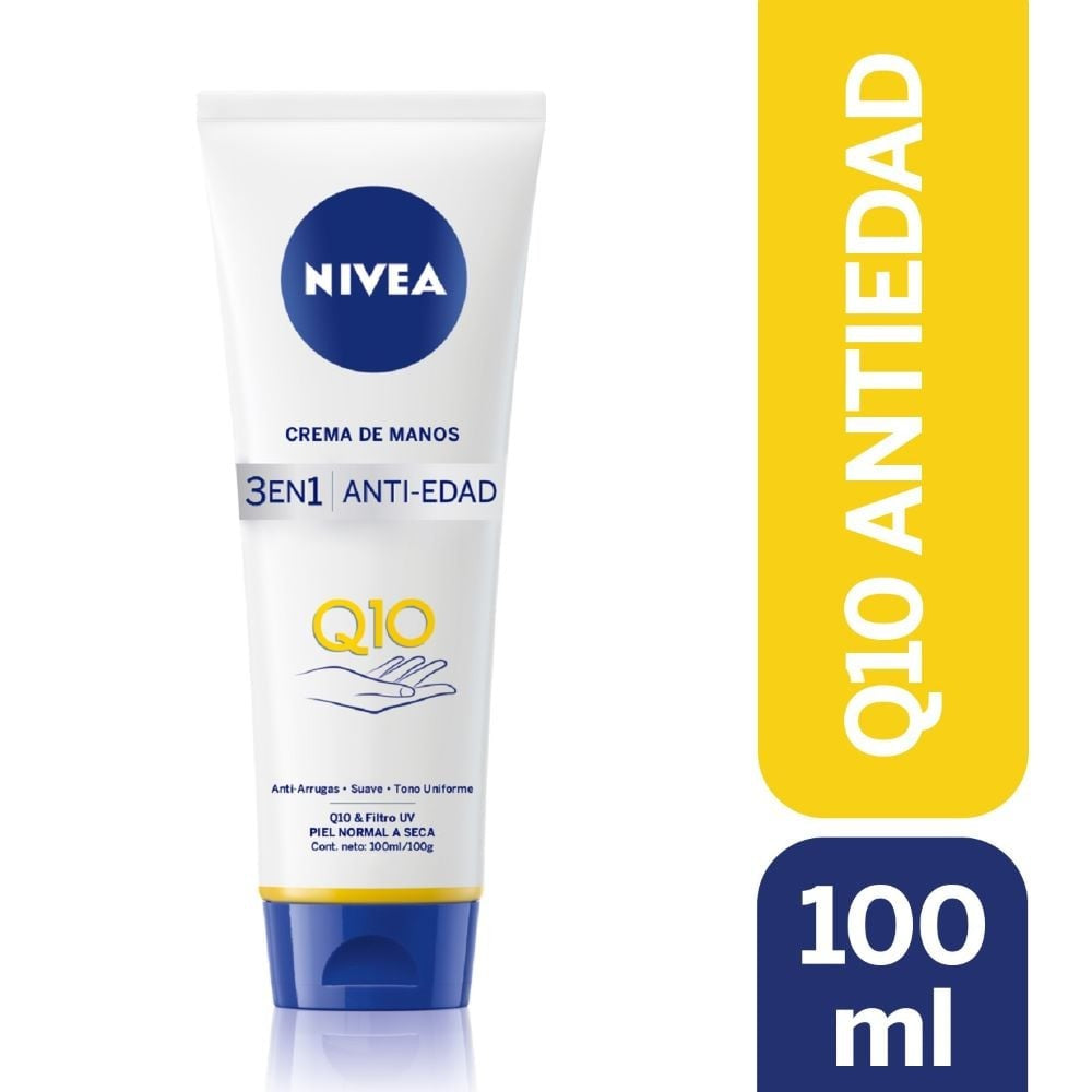 Nivea Hand Cuidado Q10 Antiedad Crema x 100 ml (Cuidado De Manos)