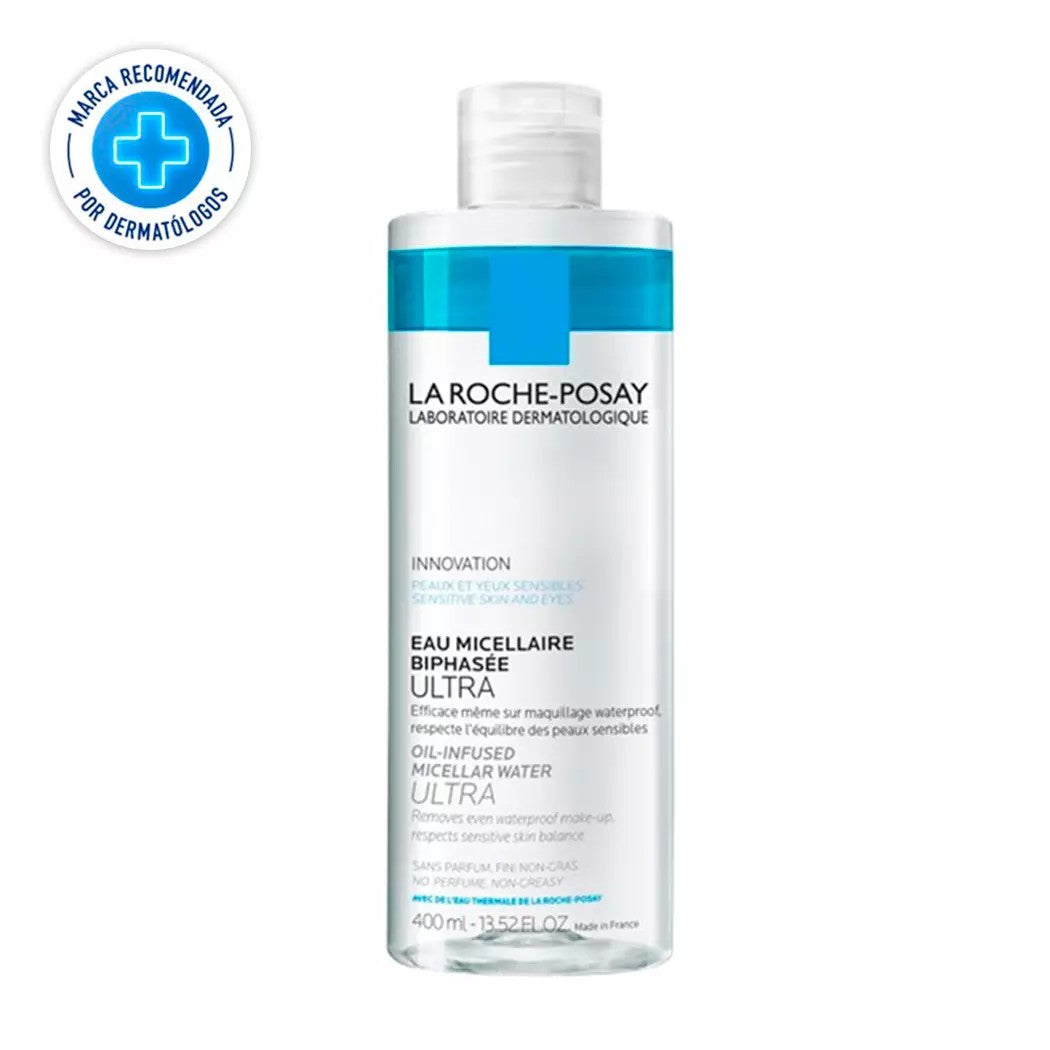 Agua Micelar Bifasica Ultra x 400 ml La Roche Posay