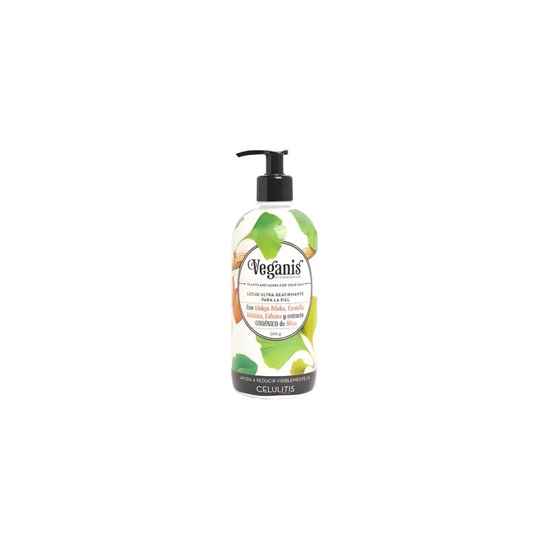 Veganis Leche Corporal Ultra Reafirmante Ginkgo Biloba x 500 Gr