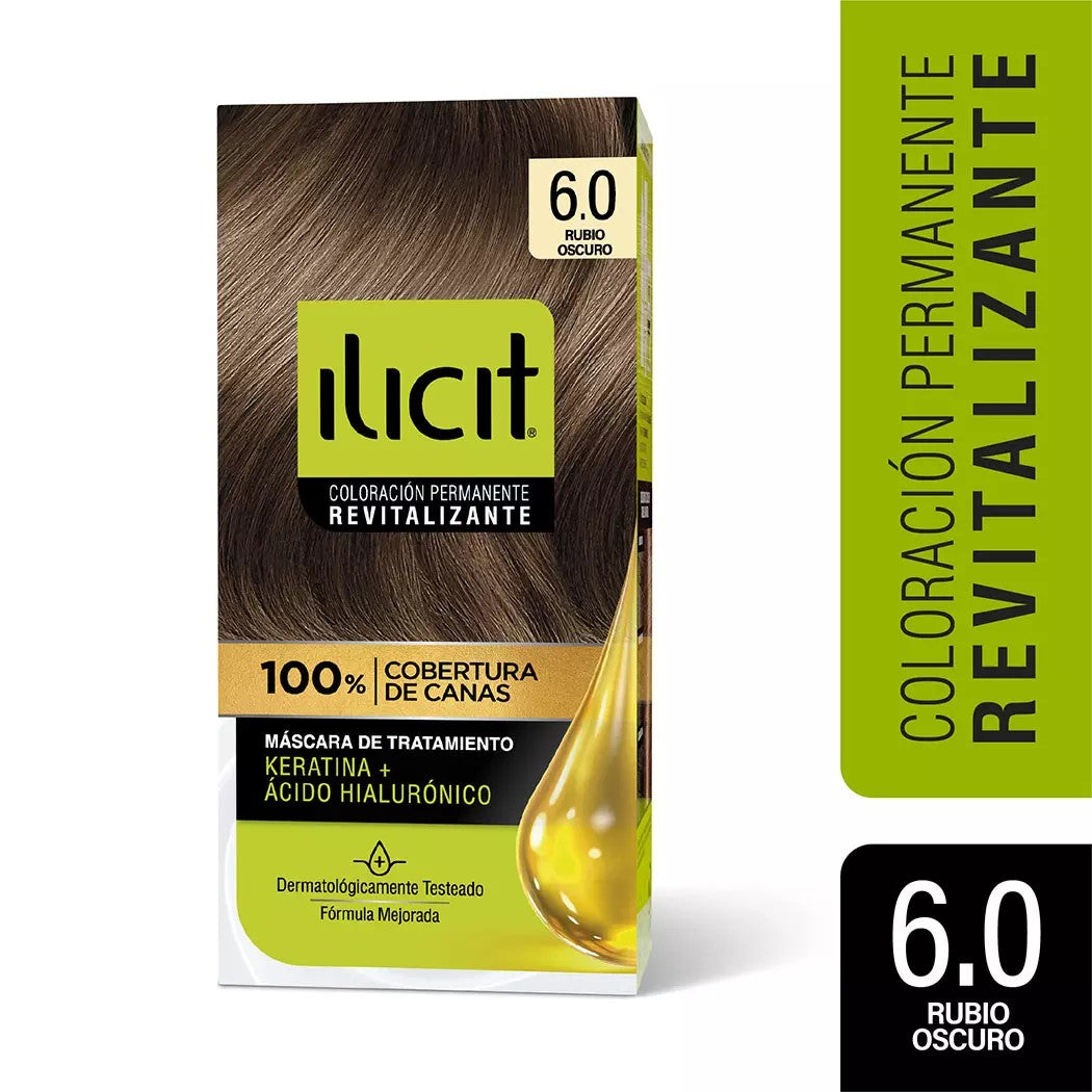 Ilicit 6/0 Rubio Oscuro x 45 Gr (Coloracion)