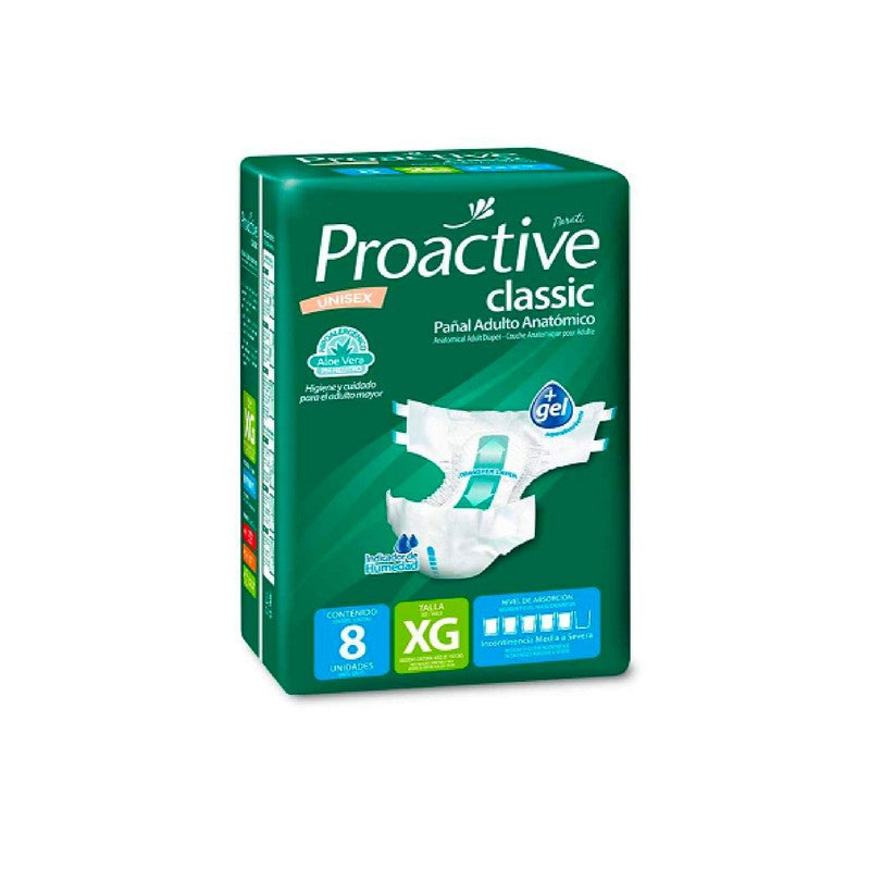 Proactive Adl Gde Panal x 8 (Pañal Adulto)