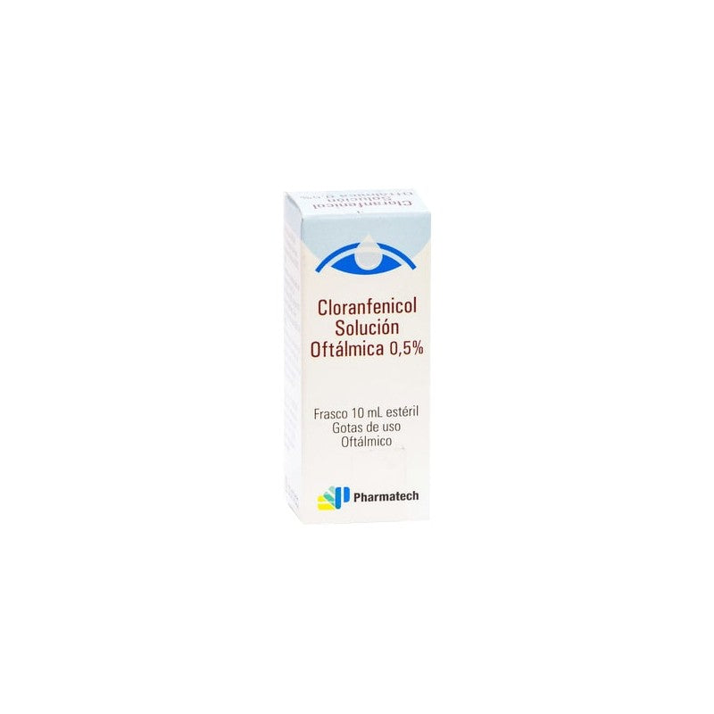 Cloranfenicol Solución Oftálmica 0,5% x 10 ml Pharmatech