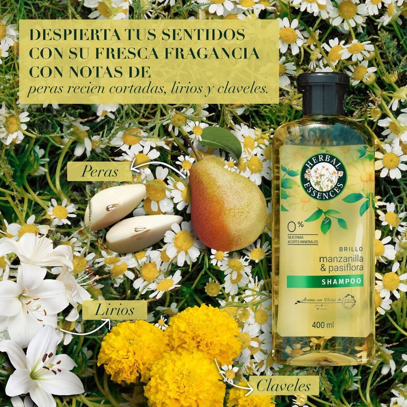 Herbal Essences Aco Shine Brillance x 400 ml