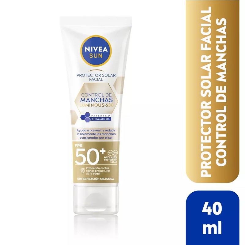 Nivea Sun Fluido Fps50+ Contorol Mancha x 40 ml
