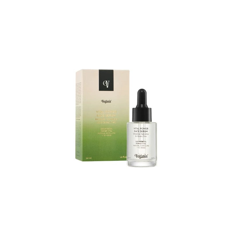 Veganis Serum Facial Power Vital Matcha Espirulina & Te Verde x 30 ml