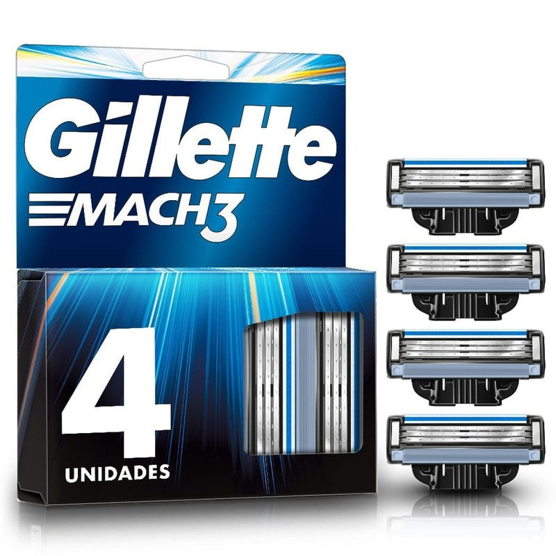 Gillette * Mach3 Repuesto Display x 5 Unidades