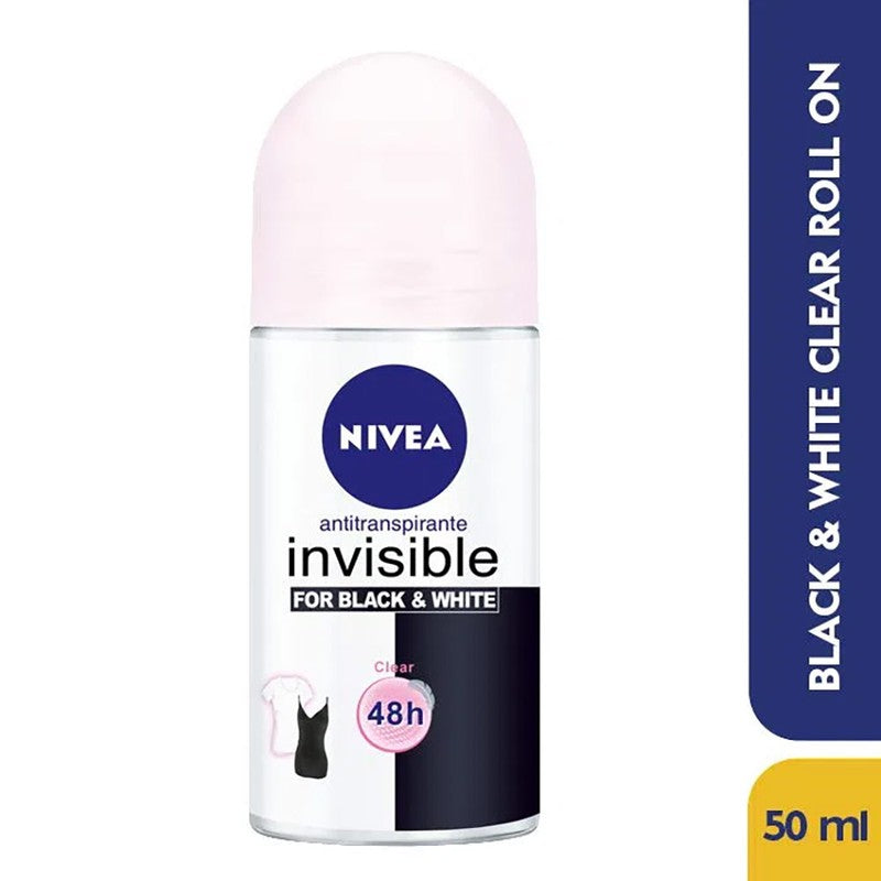 Nivea Deo Rollon Mujer Invisible B&W Pure x 50 ml (Desodorantes)