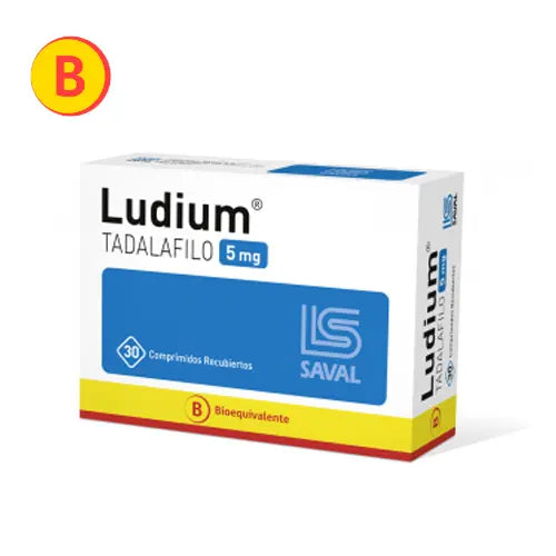 Ludium Comprimidos 5 mg x 30 (Tadalafilo)