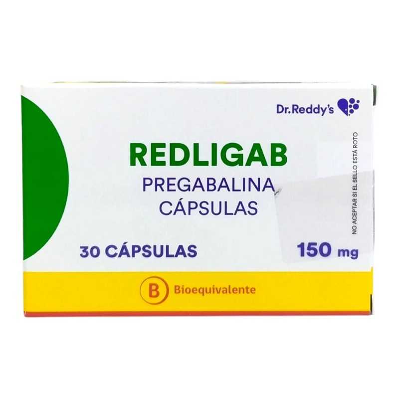 Redligab Cápsulas 150 mg x 30 (Pregabalina)