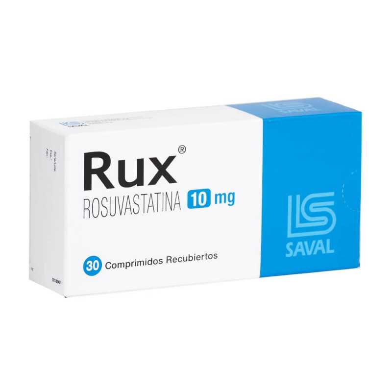 Rux Comprimidos 10 mg x 30 (Rosuvastatina)