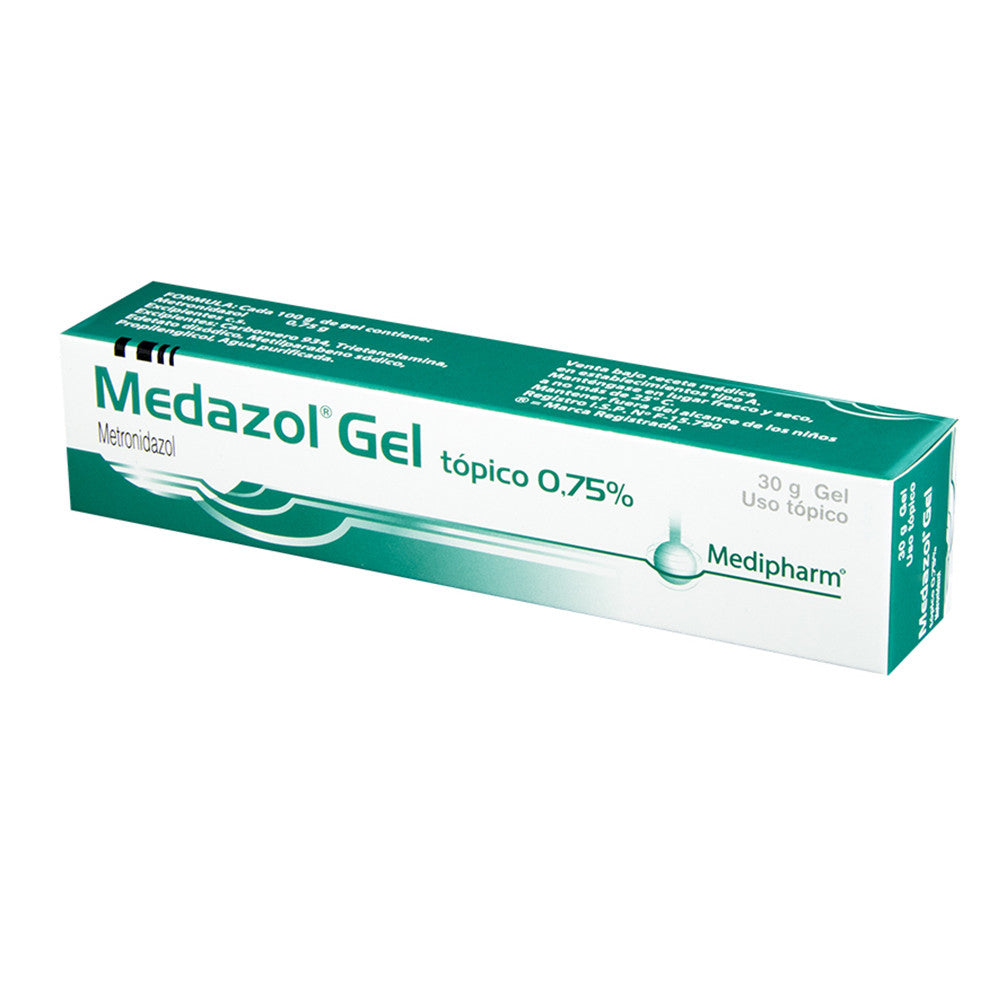 Medazol Gel 0,75% x 30 Gr (Metronidazol)