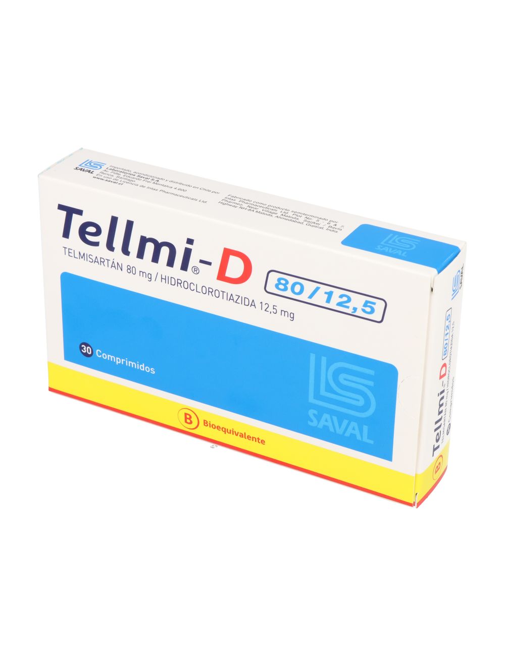 Olmesartan/Hcl Comprimidos 40/12,5 x 30 (Olmesartan + Hidroclorotiazida)