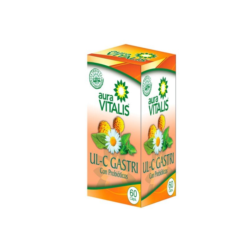 Ul- C Gastri 267 mg x 60 Aura (Matico/Boldo/Melisa/Lactobacilos)