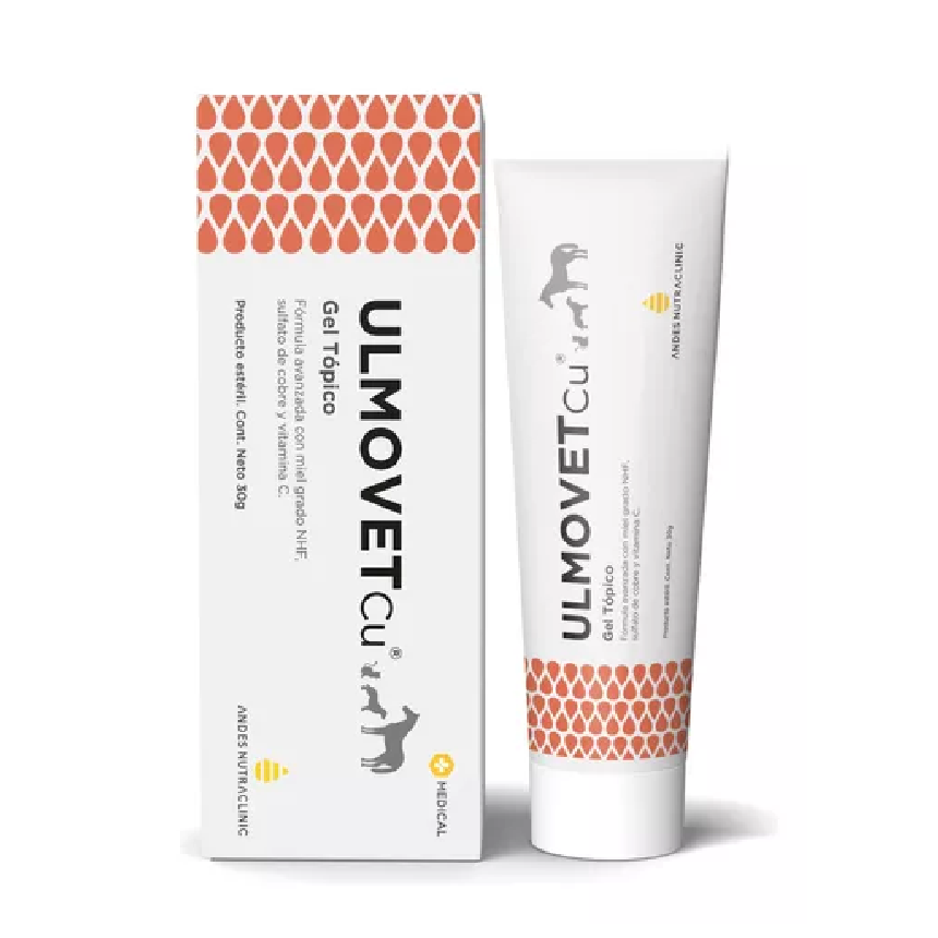 Ulmovetcu Gel x 30 Gr (Miel + Sulfato De Cobre + Vitamina C)