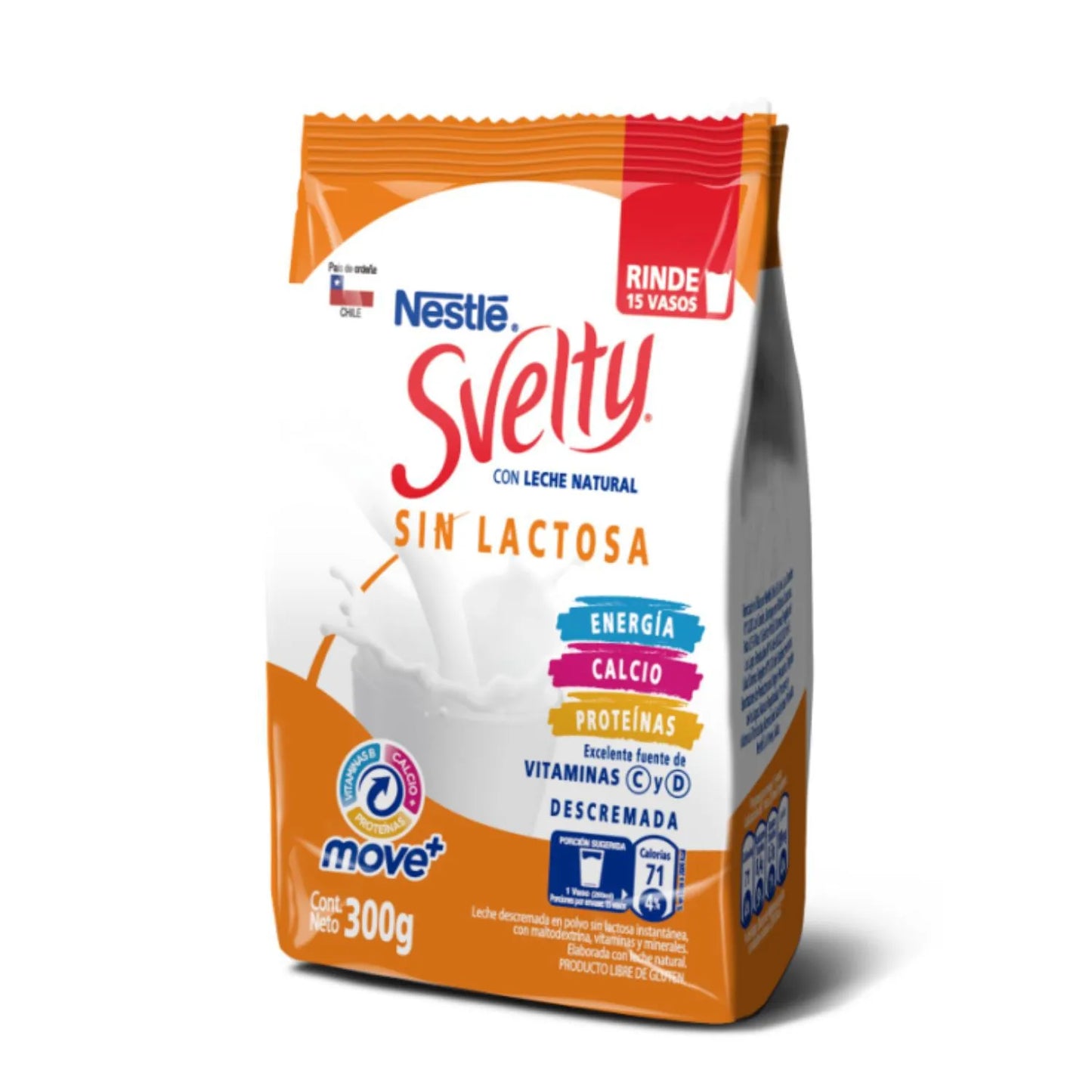 Svelty Sin Lactose Bolsa x 300 Gr